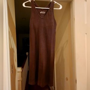Victoria's Secret, brown, bra shelf, racerback dress, size medium